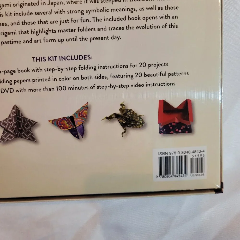 Japanese Origami for Beginners Kit NIB